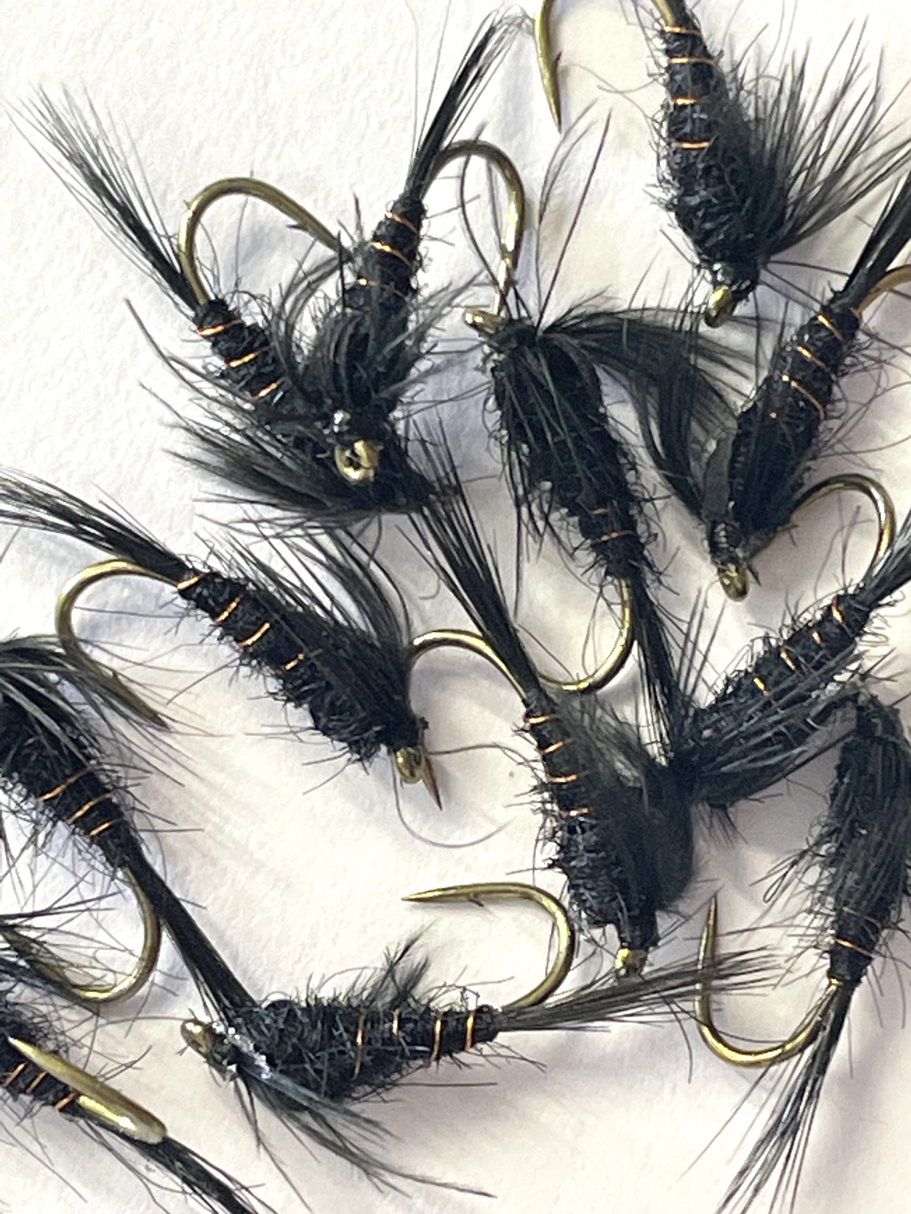 Seals Fur Nymph Weighted - Black