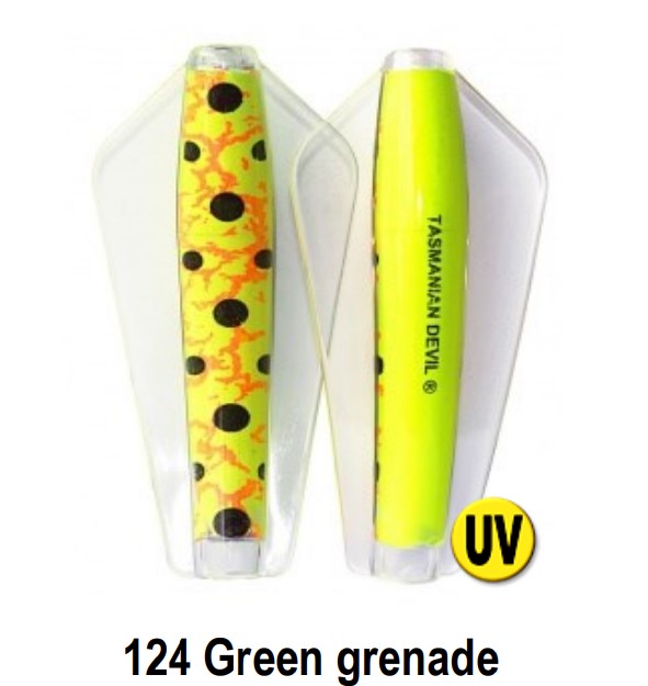 Tasmanian Devil 20g Dual Depth - 124 Green Grenade