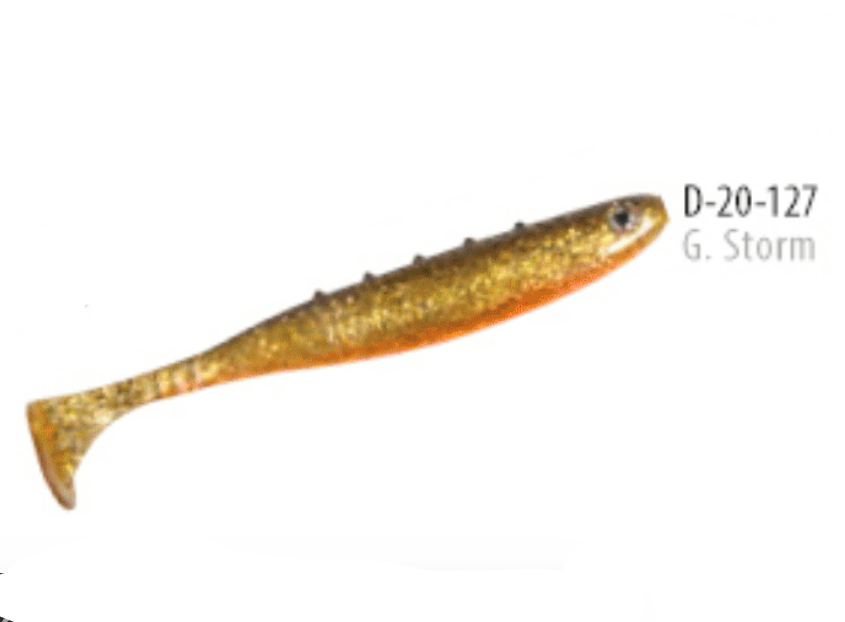 Dragon Aggressor Pro 4" - Golden Storm