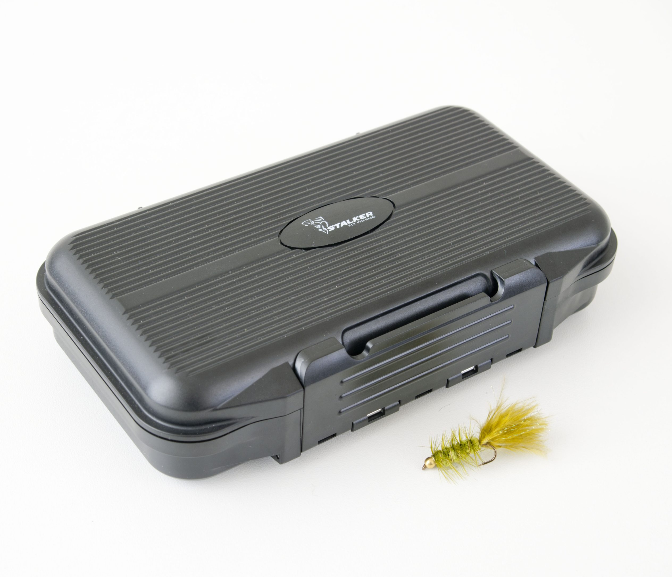 Stalker Double Sided Black Foam Fly Box