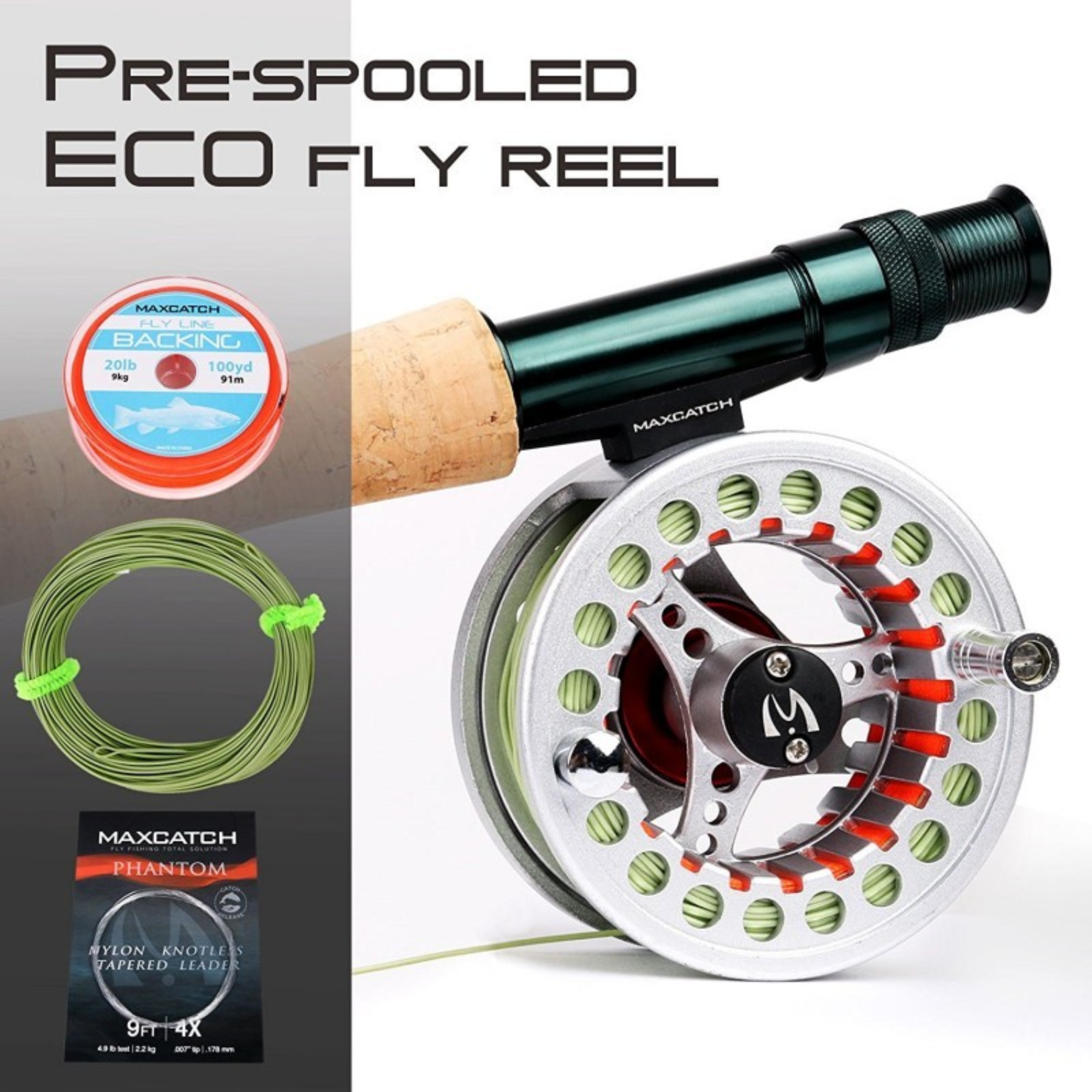 Maxcatch Extreme + Eco Reel Combo