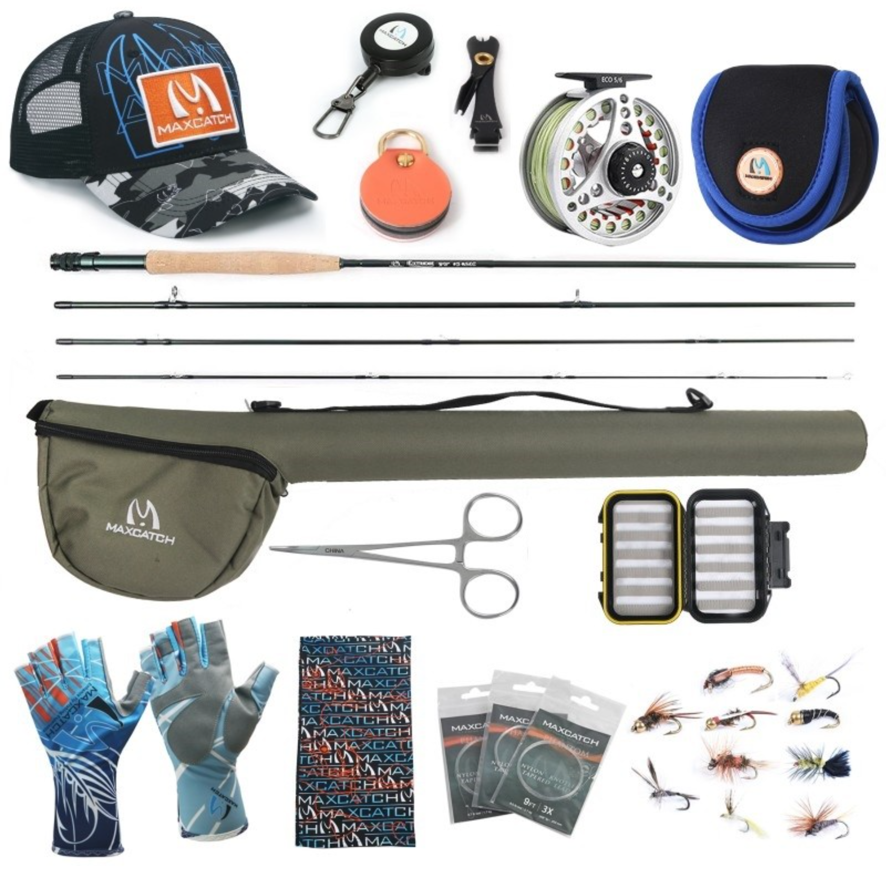 Maxcatch Extreme + Eco Reel Combo