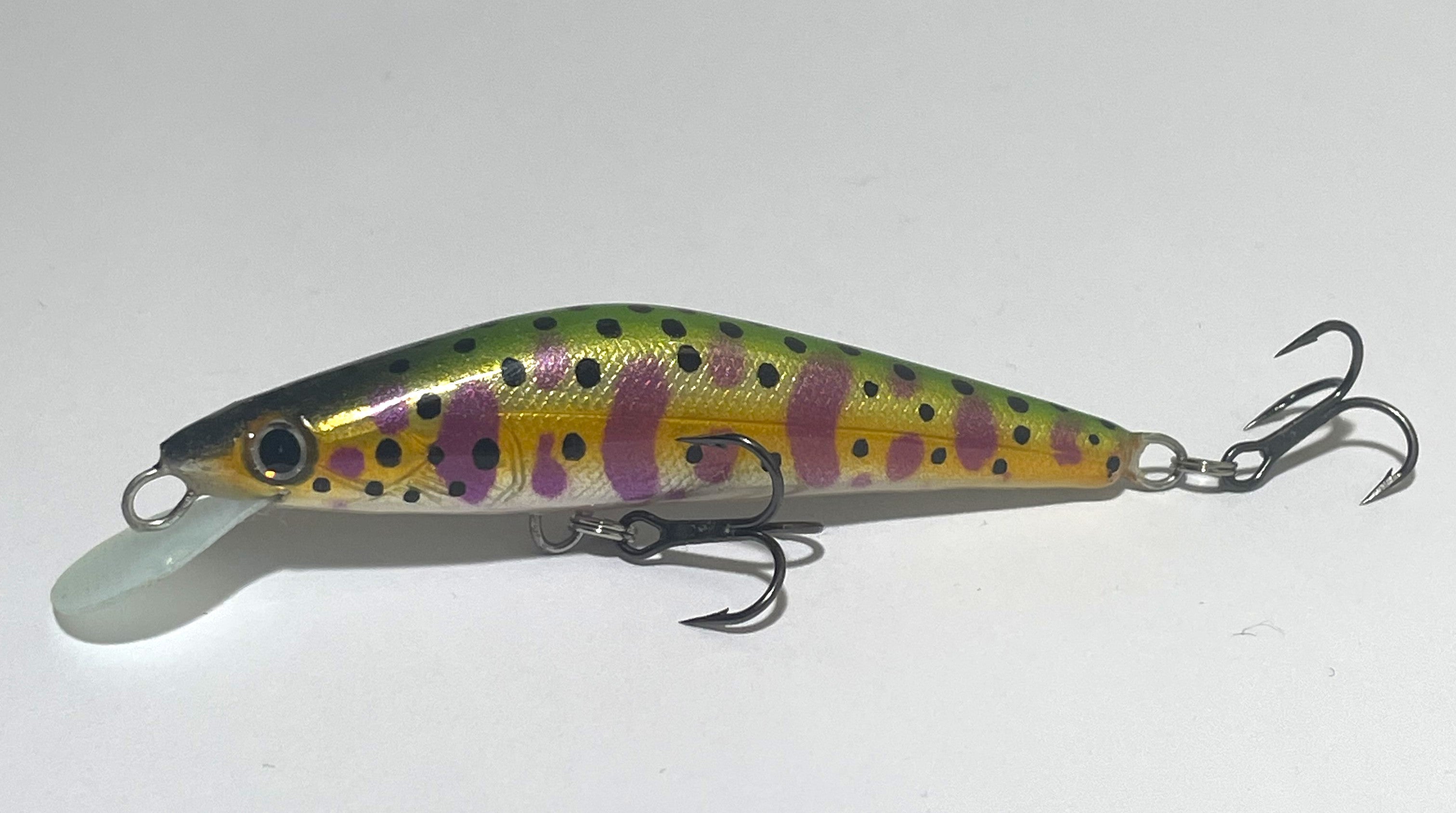 PAN Handmade Lures 72mm 8g Sinking - Green Purple Orange