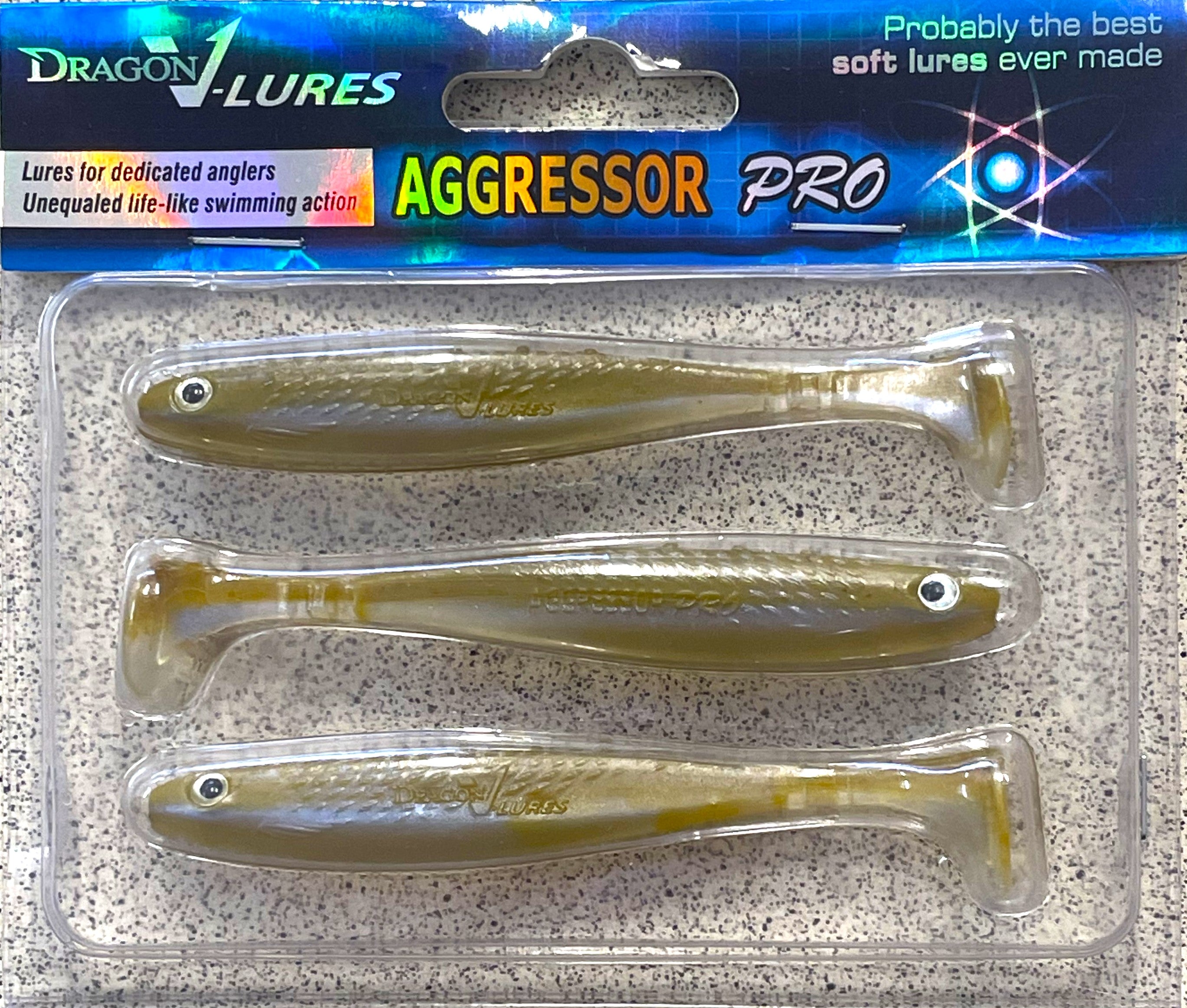 Dragon Aggressor Pro 4" - Honey Shad