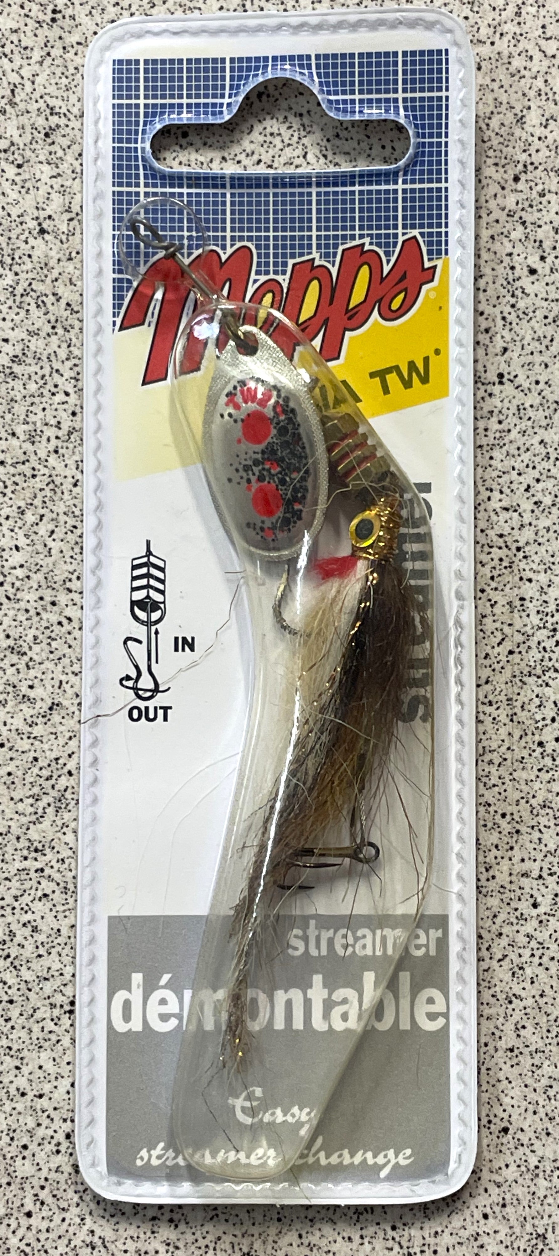 Mepps Aglia TW Streamer - Silver #2