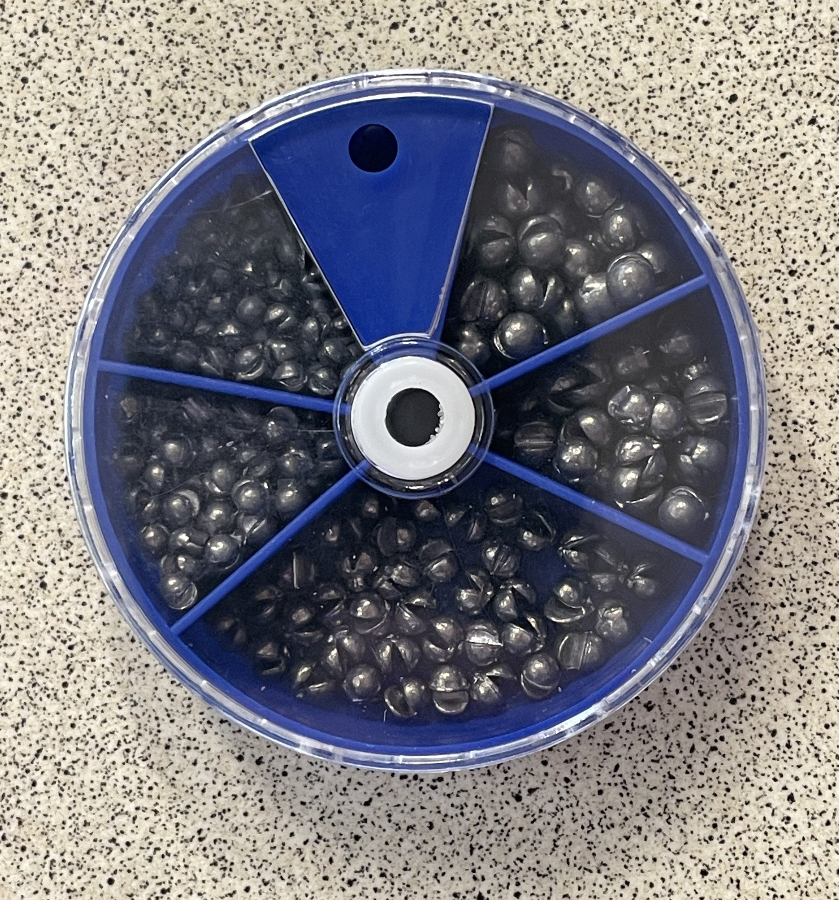 Fly Fishing Split Shot - 5 Size Mix (205pcs)