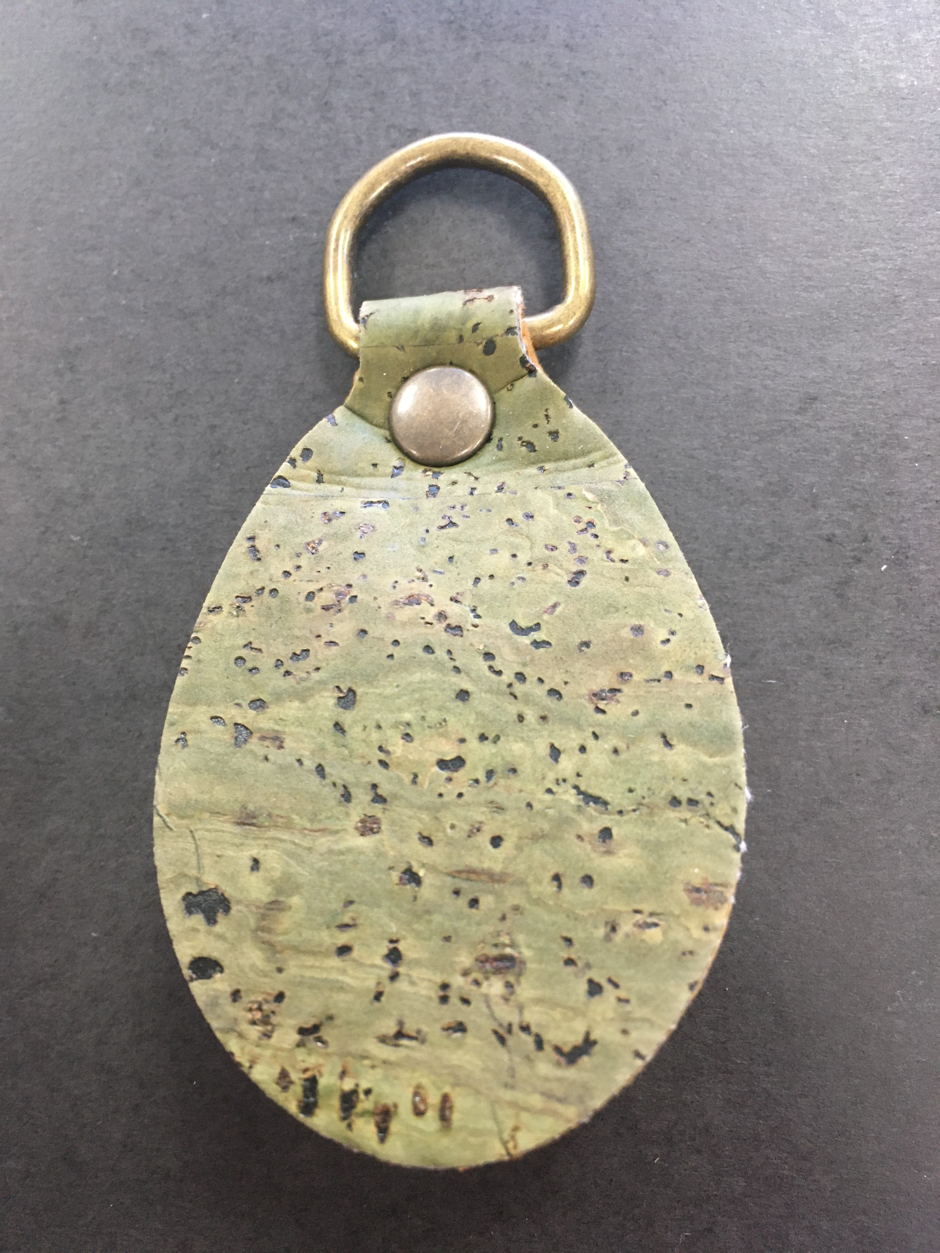 Amadou Fly Drying Patch - Olive Cork