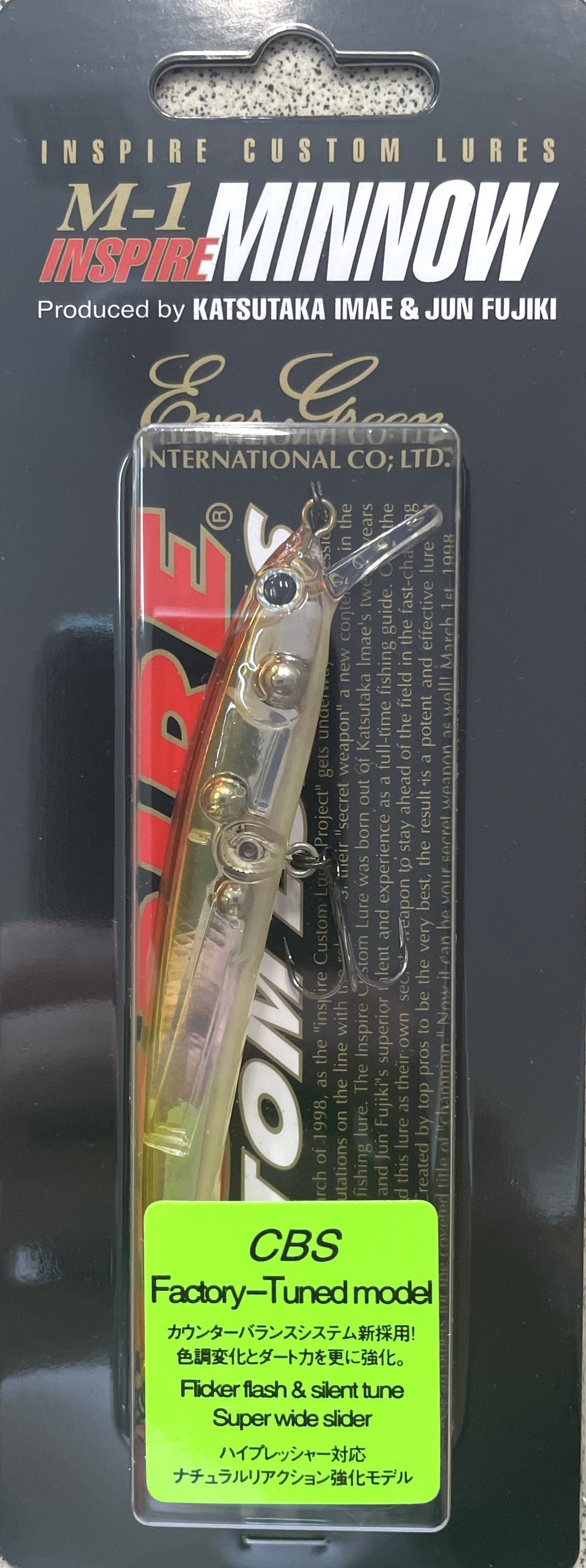 Evergreen M-1 Inspire Minnow - #339 Flash Clown