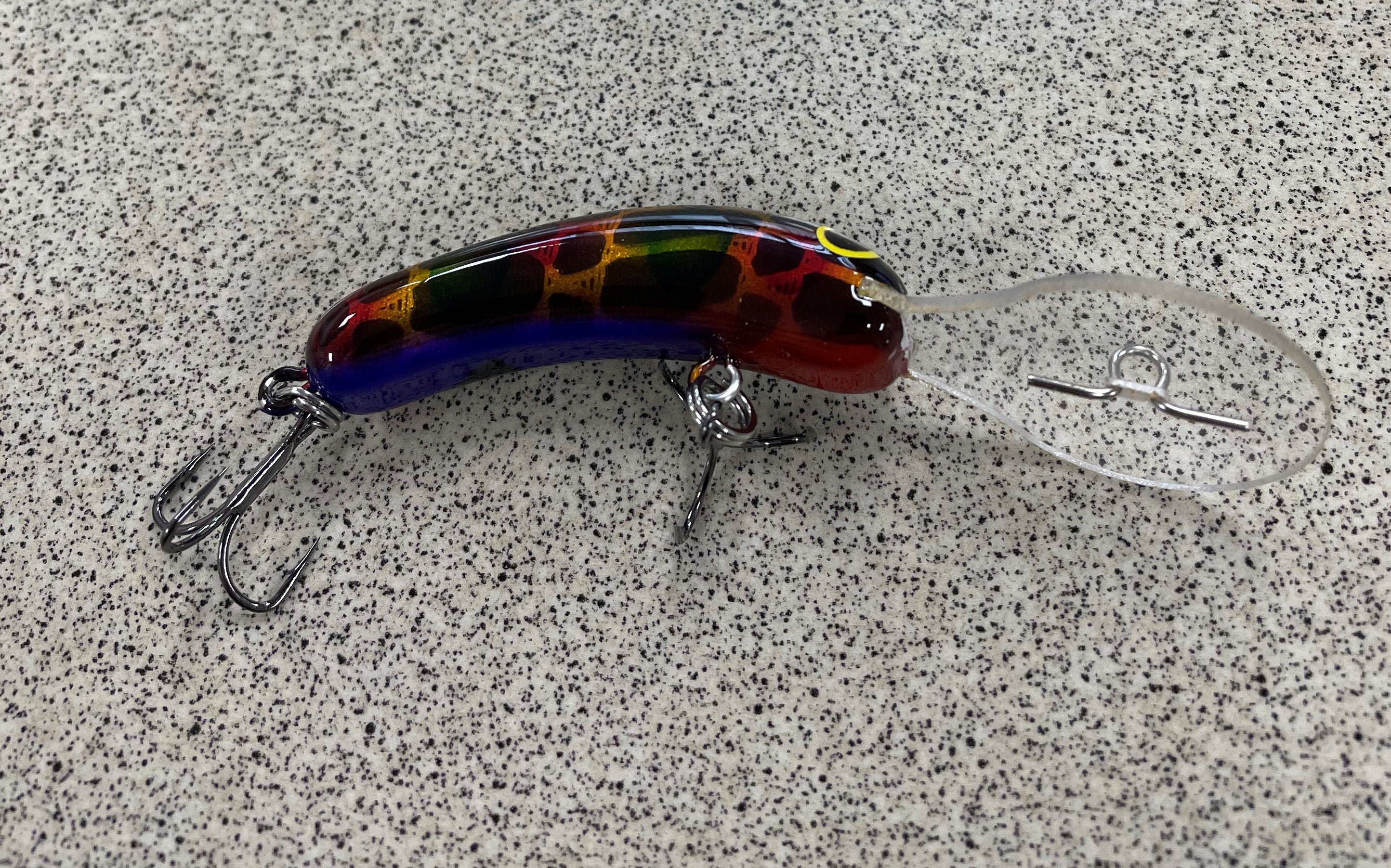 Australian Crafted Lures - Slim Invader 50mm 18ft (#49 Magic Knight)