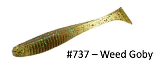 Bait Breath E.T Shad 2.8" - Weed Goby