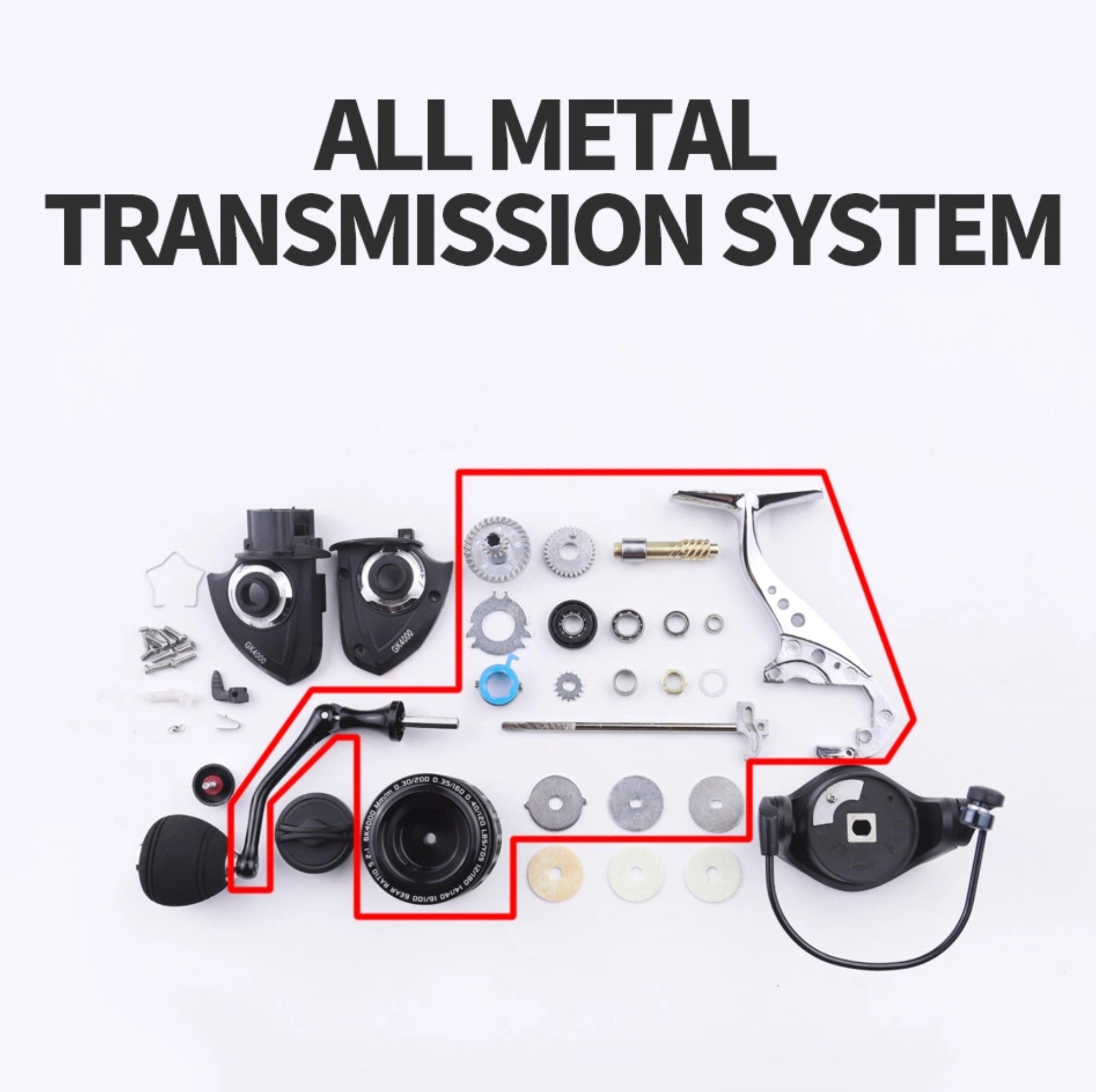 GK7000 Spinning Reel