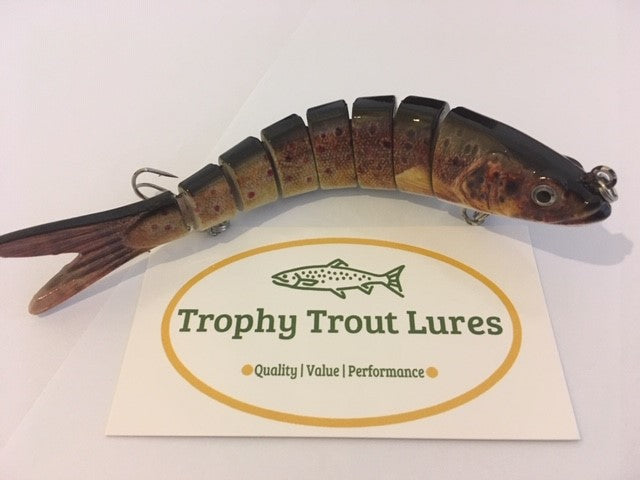 8 Segment Swimbait - Brown