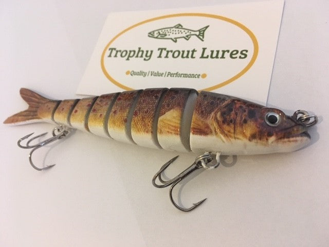 8 Segment Swimbait - Brown