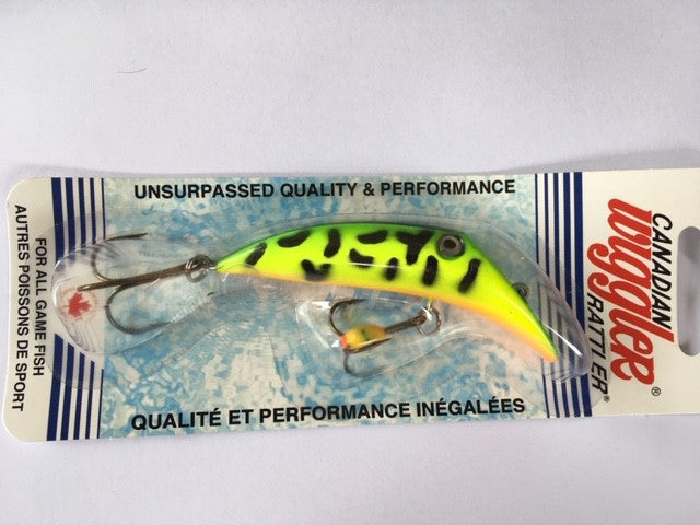 Canadian Wiggler - Flatfish Rattler (Fire Tiger)