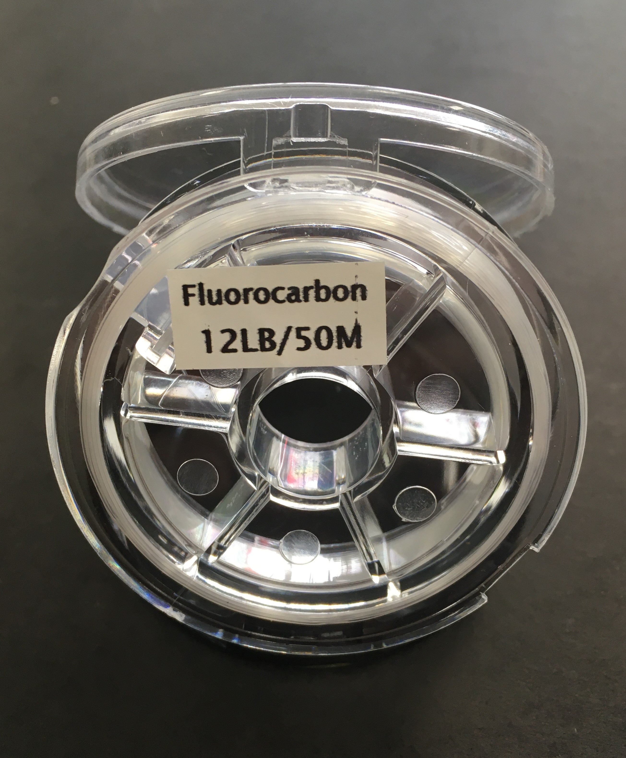 100% Fluorocarbon Saltwater Tippet - 12lb 50m