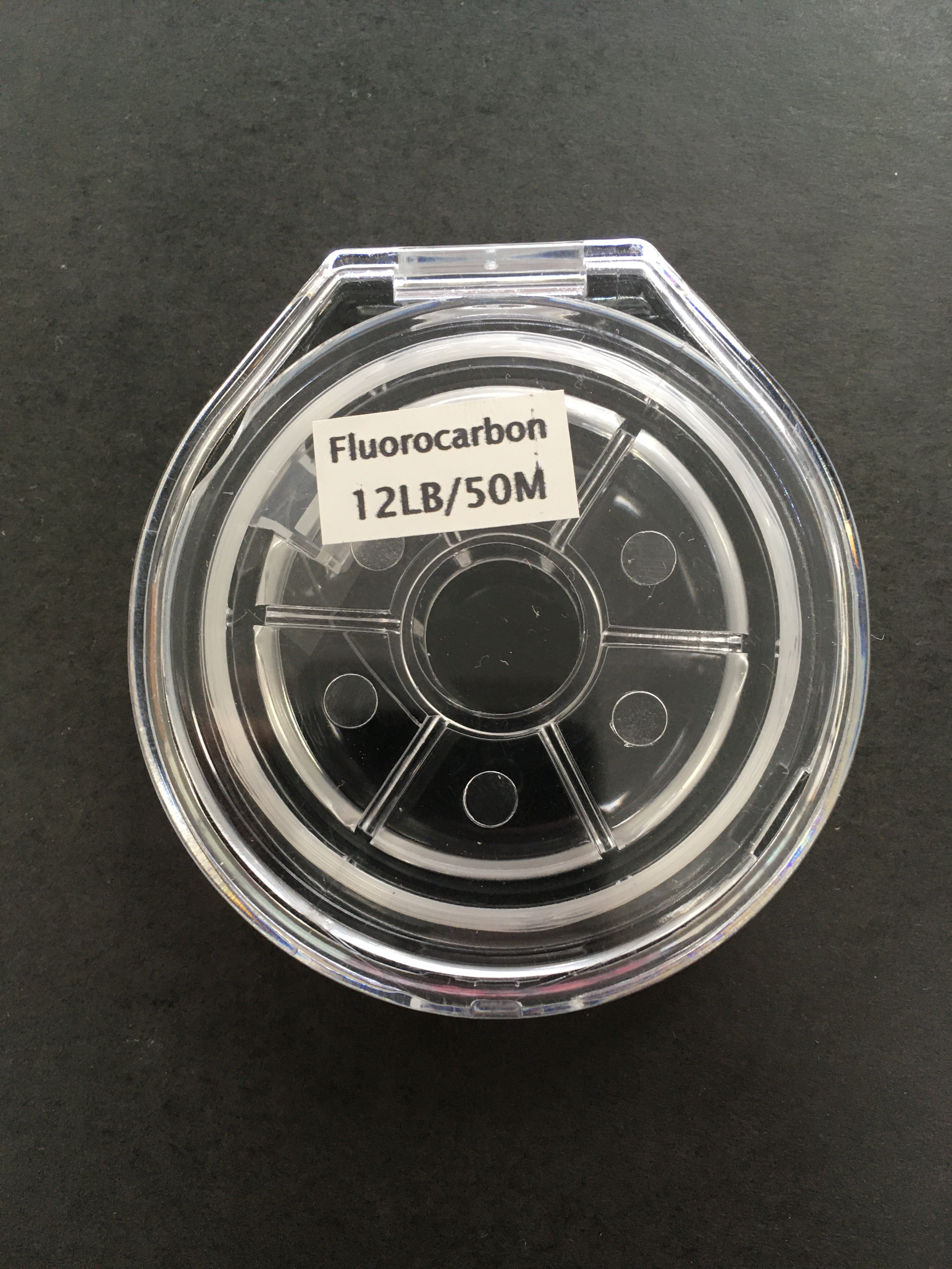 100% Fluorocarbon Saltwater Tippet - 12lb 50m