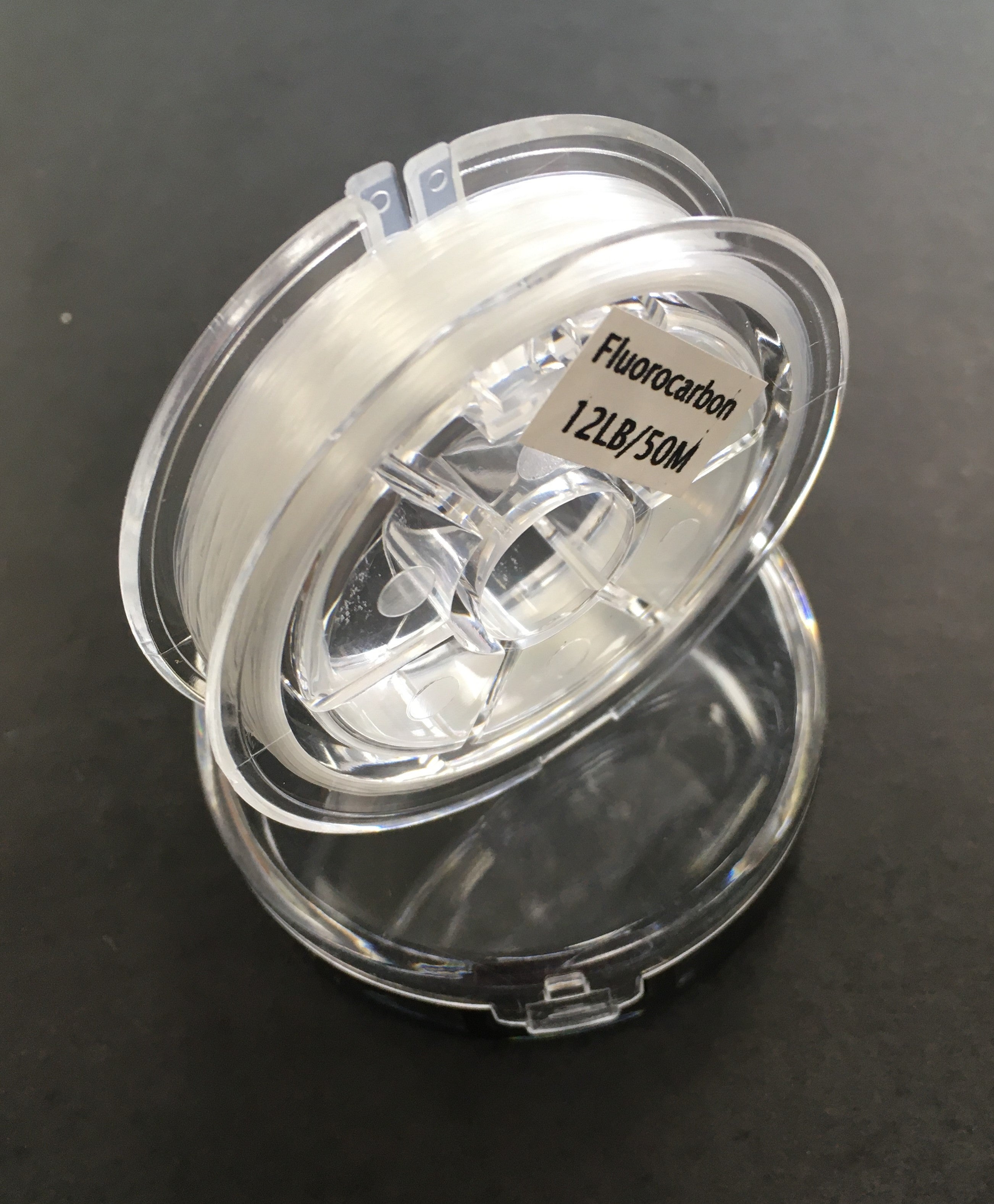 100% Fluorocarbon Saltwater Tippet - 12lb 50m