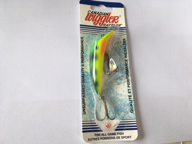 Canadian Wiggler - Flatfish Rattler (Hot Perch)