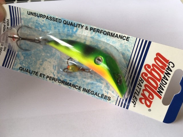 Canadian Wiggler - Flatfish Rattler (Hot Perch)