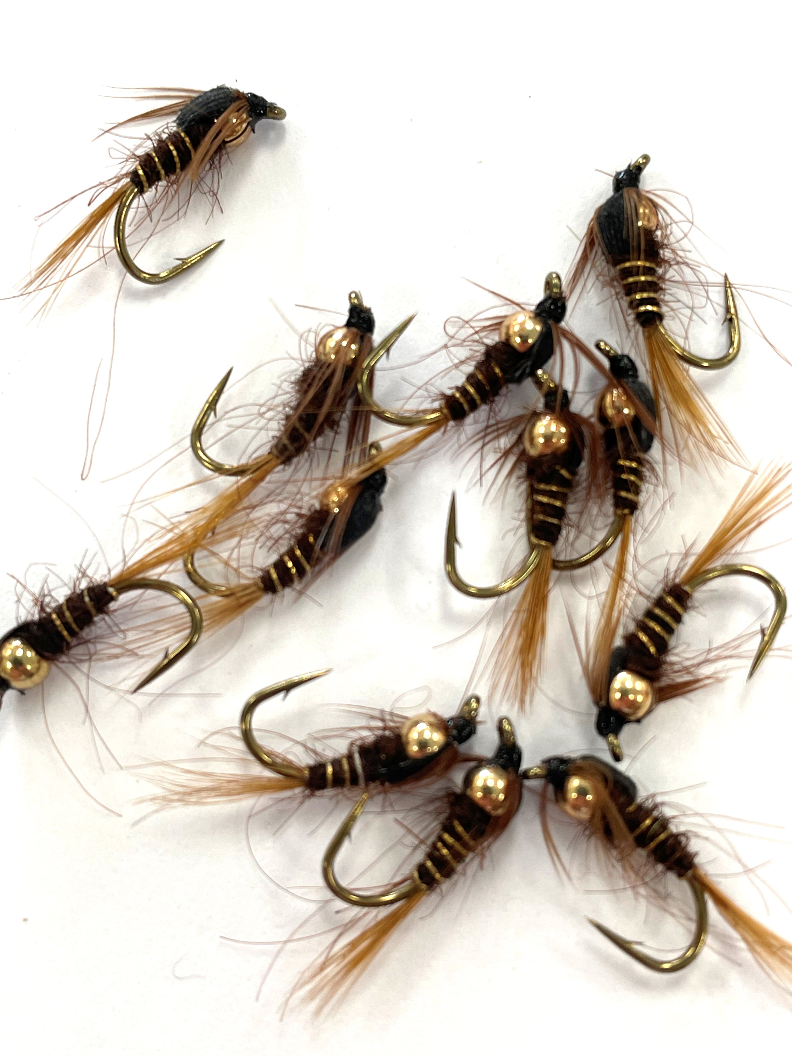 Beaded Seals Fur Nymph - Brown