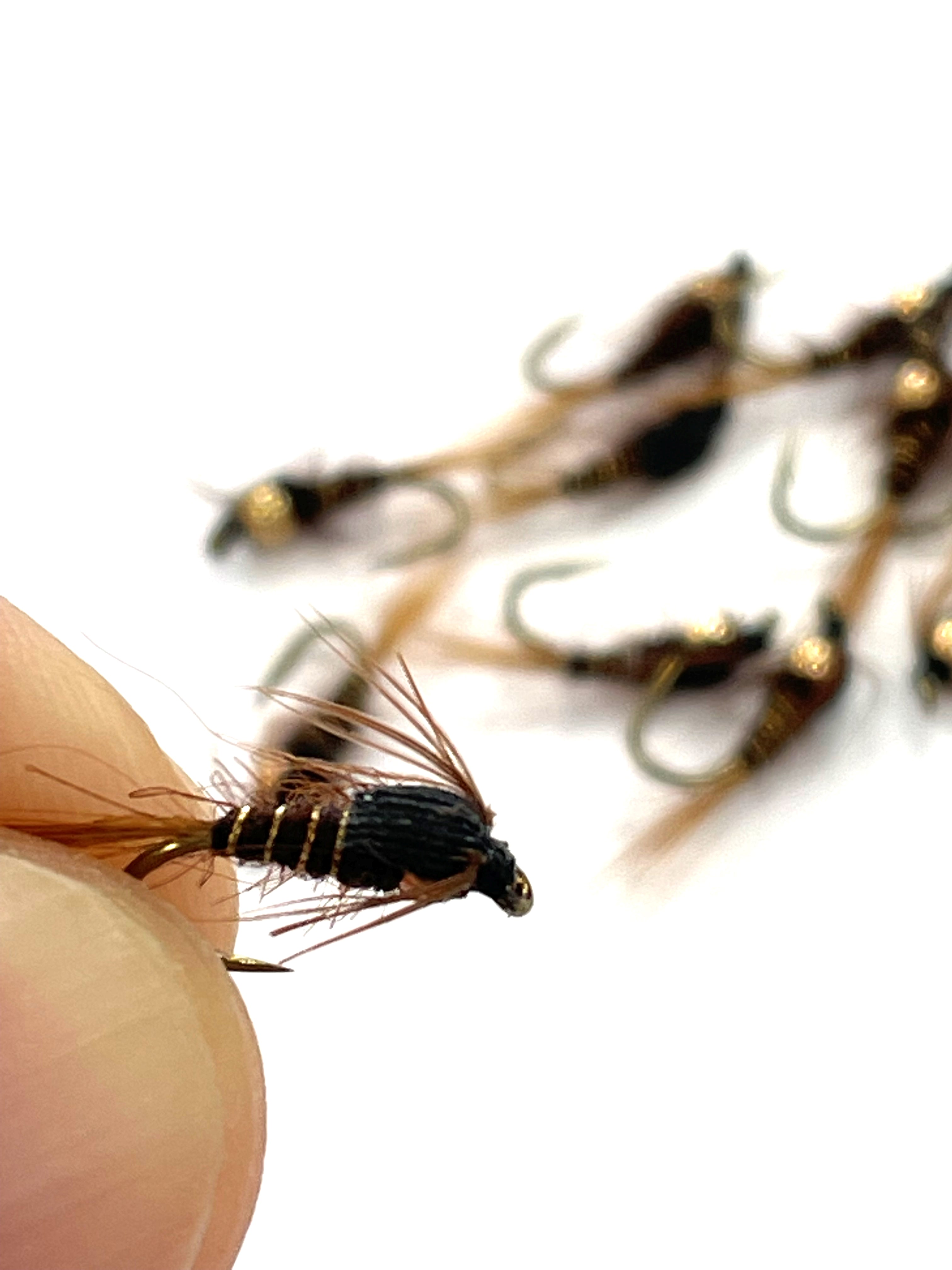 Beaded Seals Fur Nymph - Brown