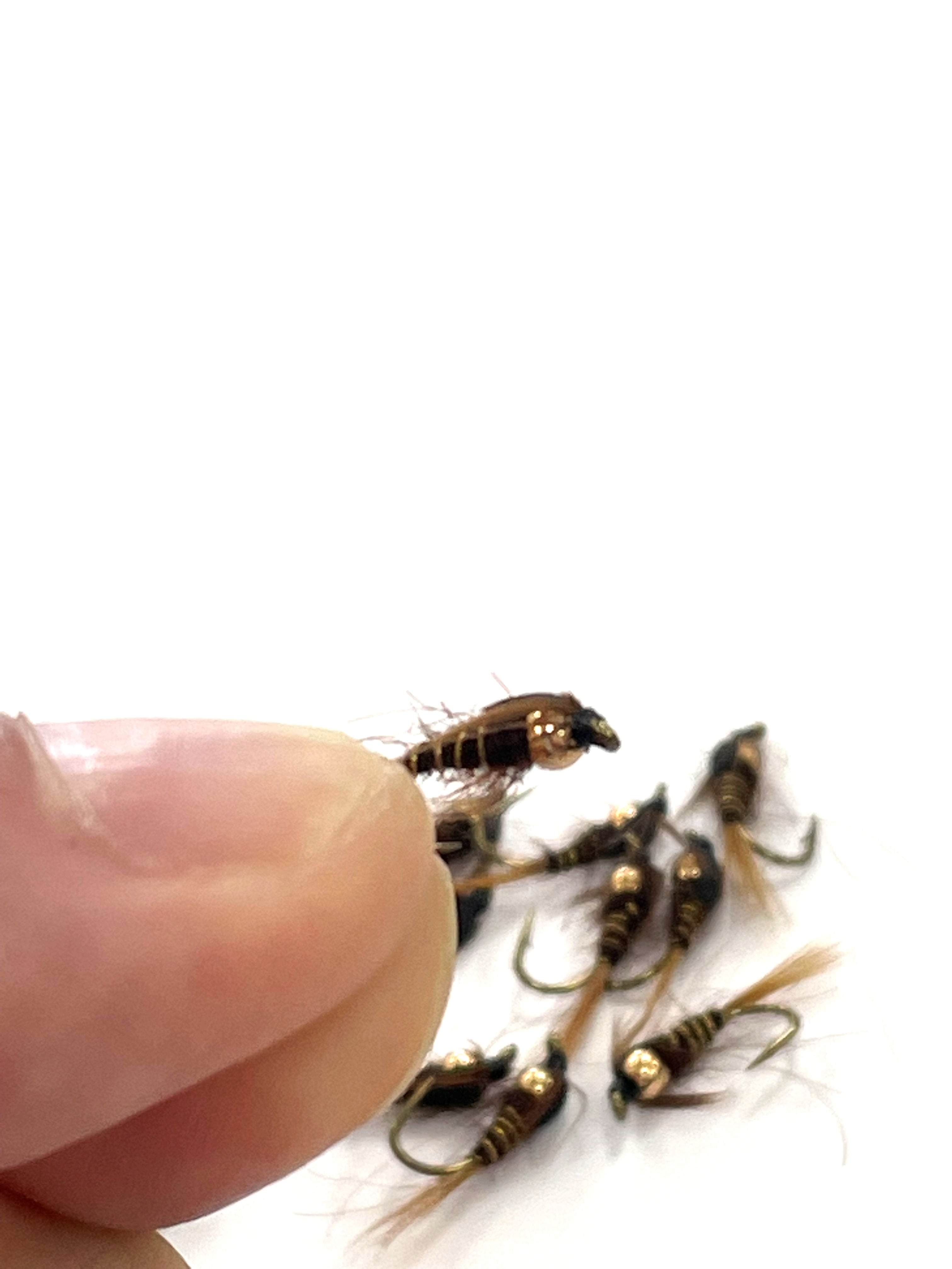 Beaded Seals Fur Nymph - Brown