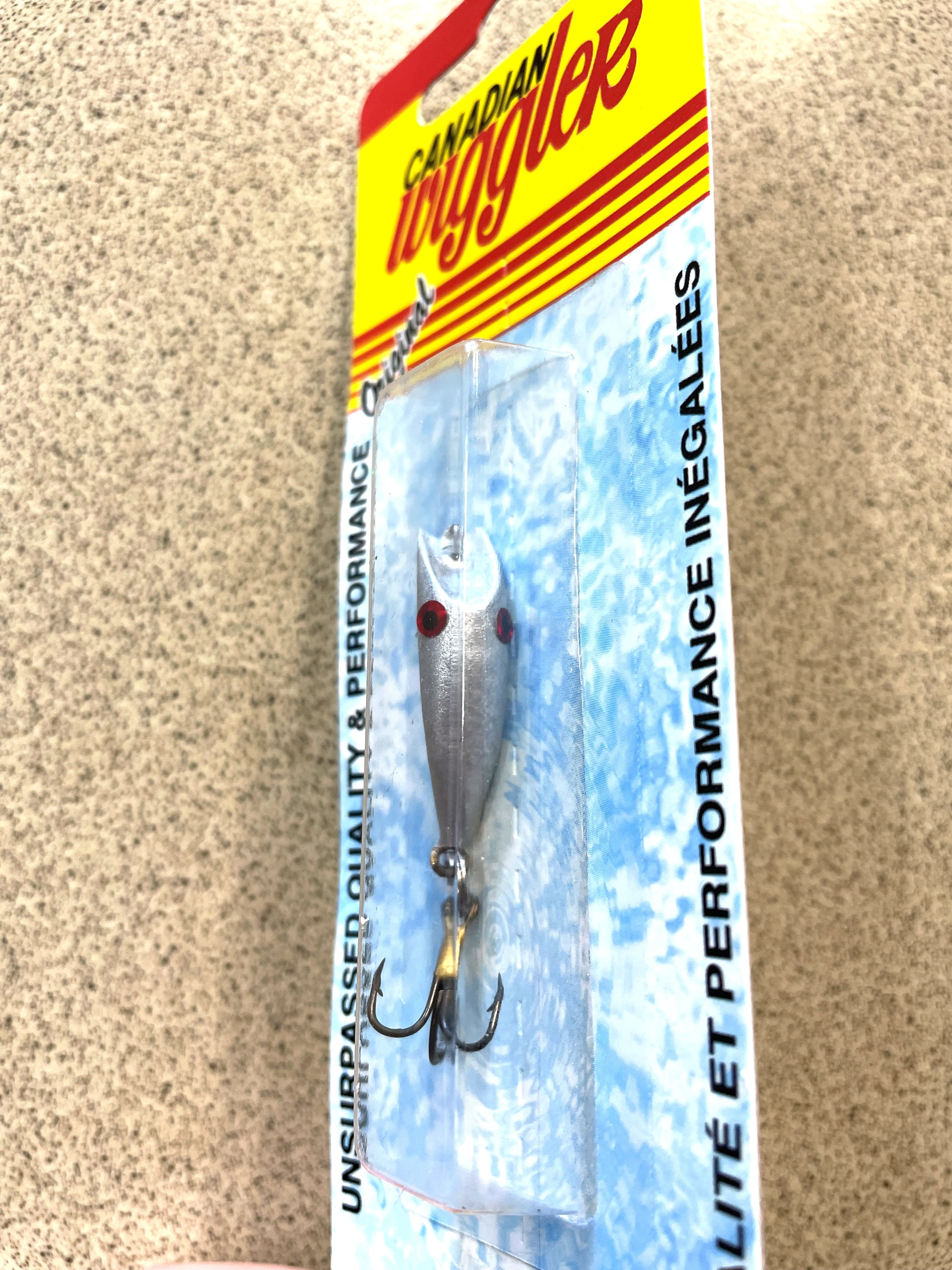 Canadian Wiggler 1 1/2 inch (38mm) - Silver Shiner
