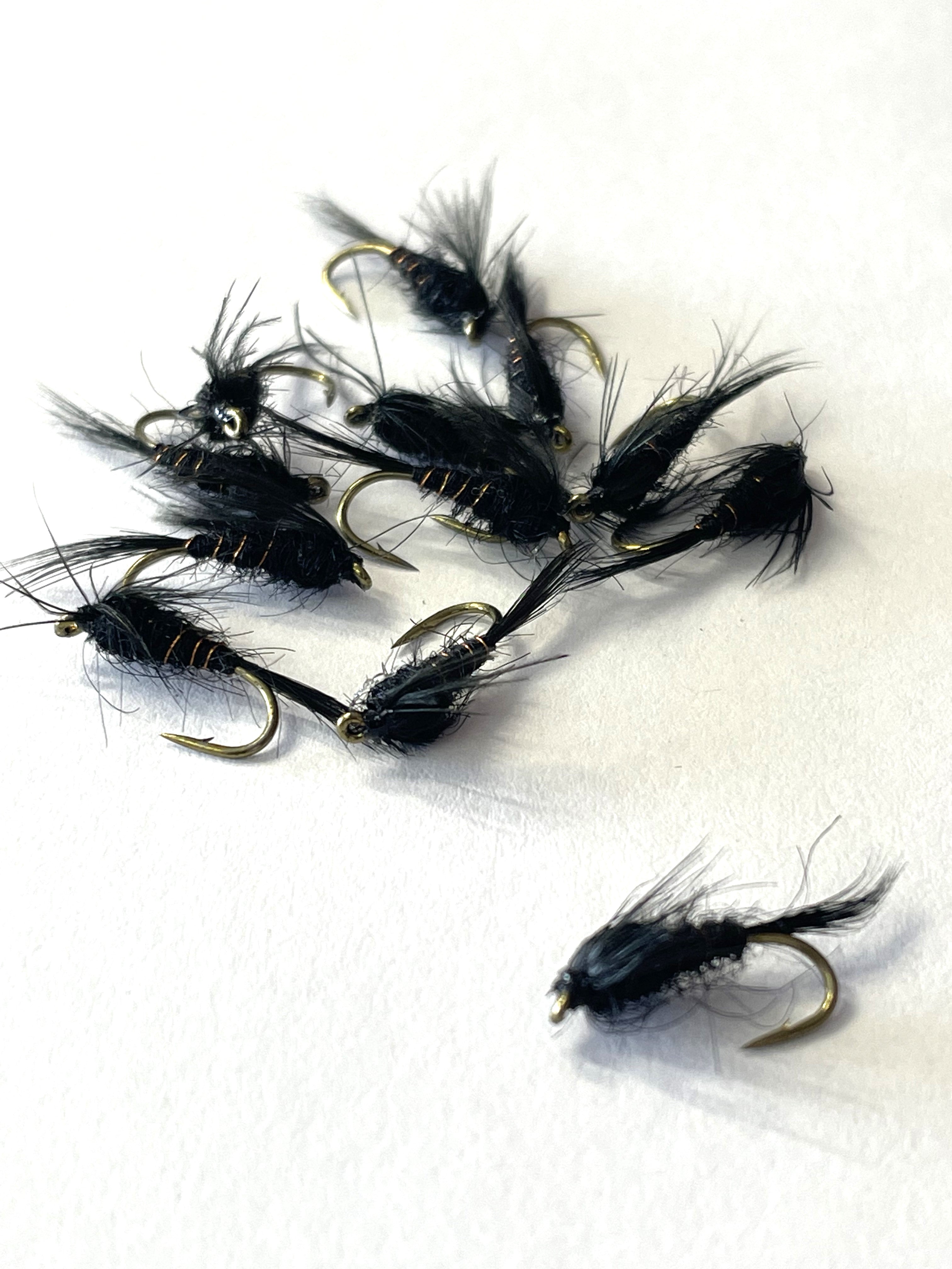 Seals Fur Nymph Weighted - Black