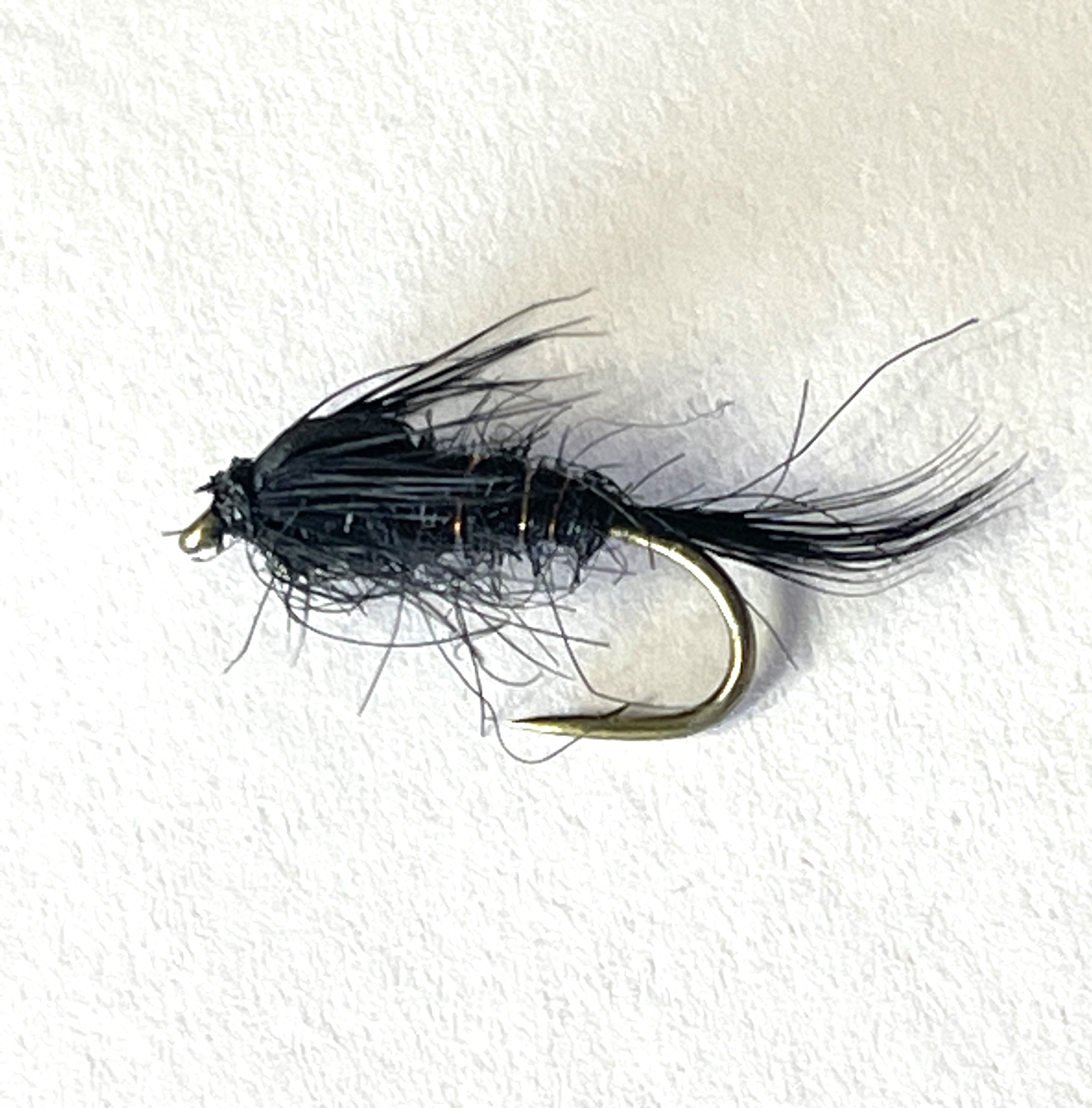 Seals Fur Nymph Weighted - Black