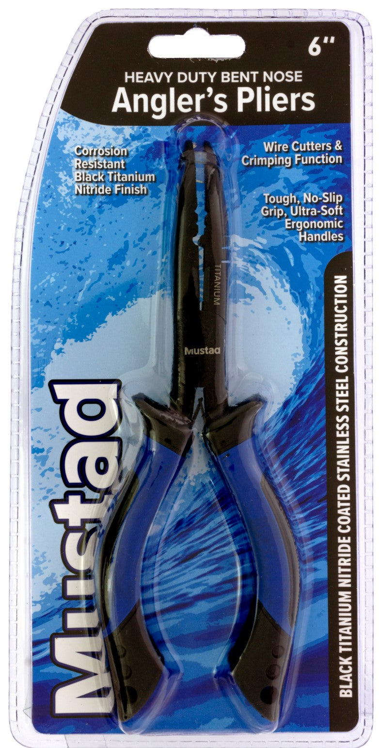 Mustad 6" Bent Nose Pliers