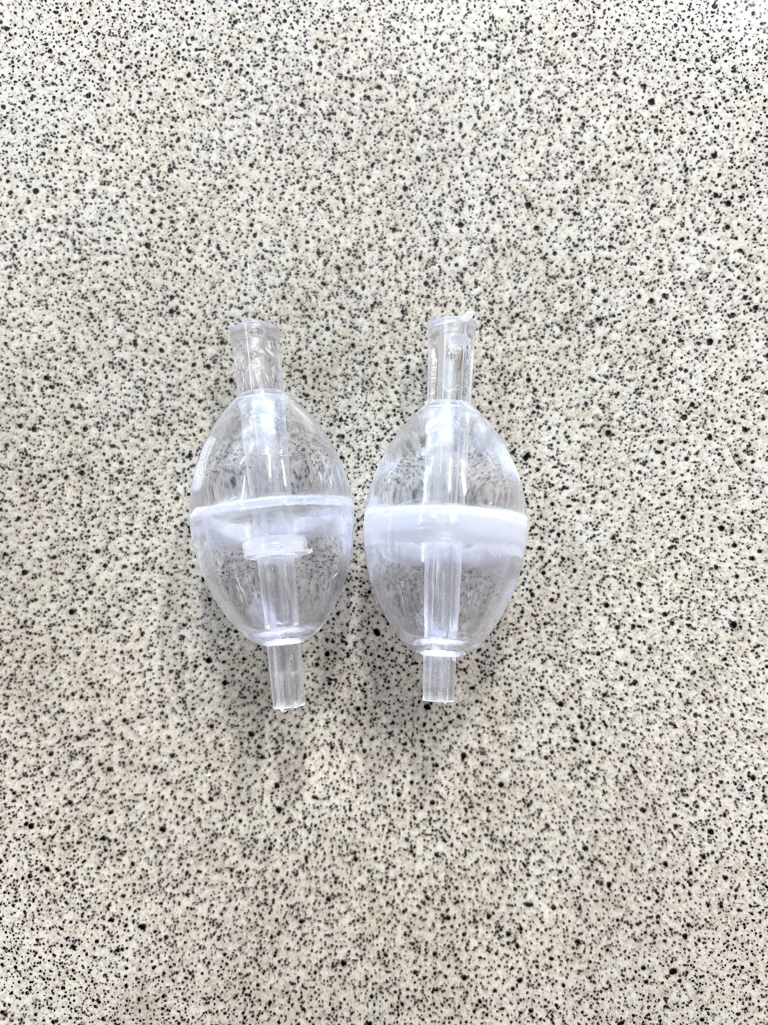 Oval Waterfill Floats - Small 2pk