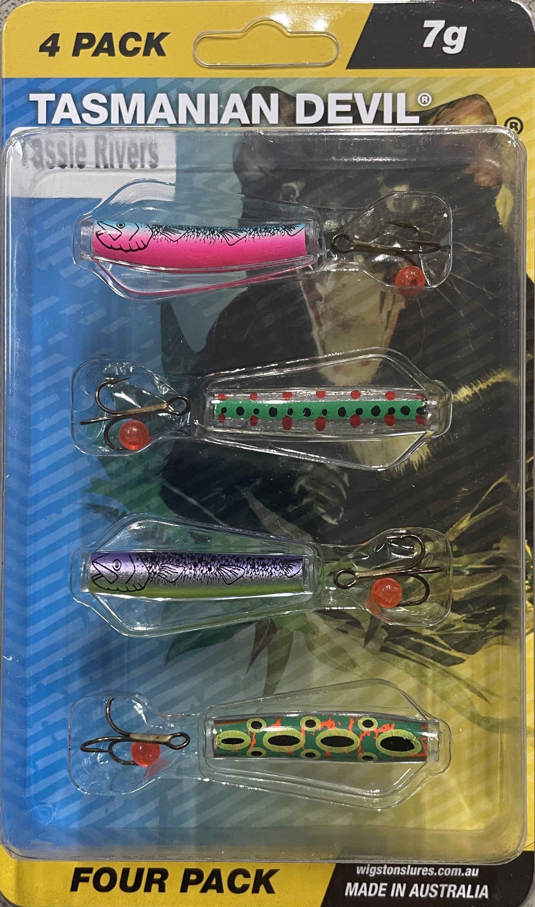 Tasmanian Devil 7g River Pack - 4pk