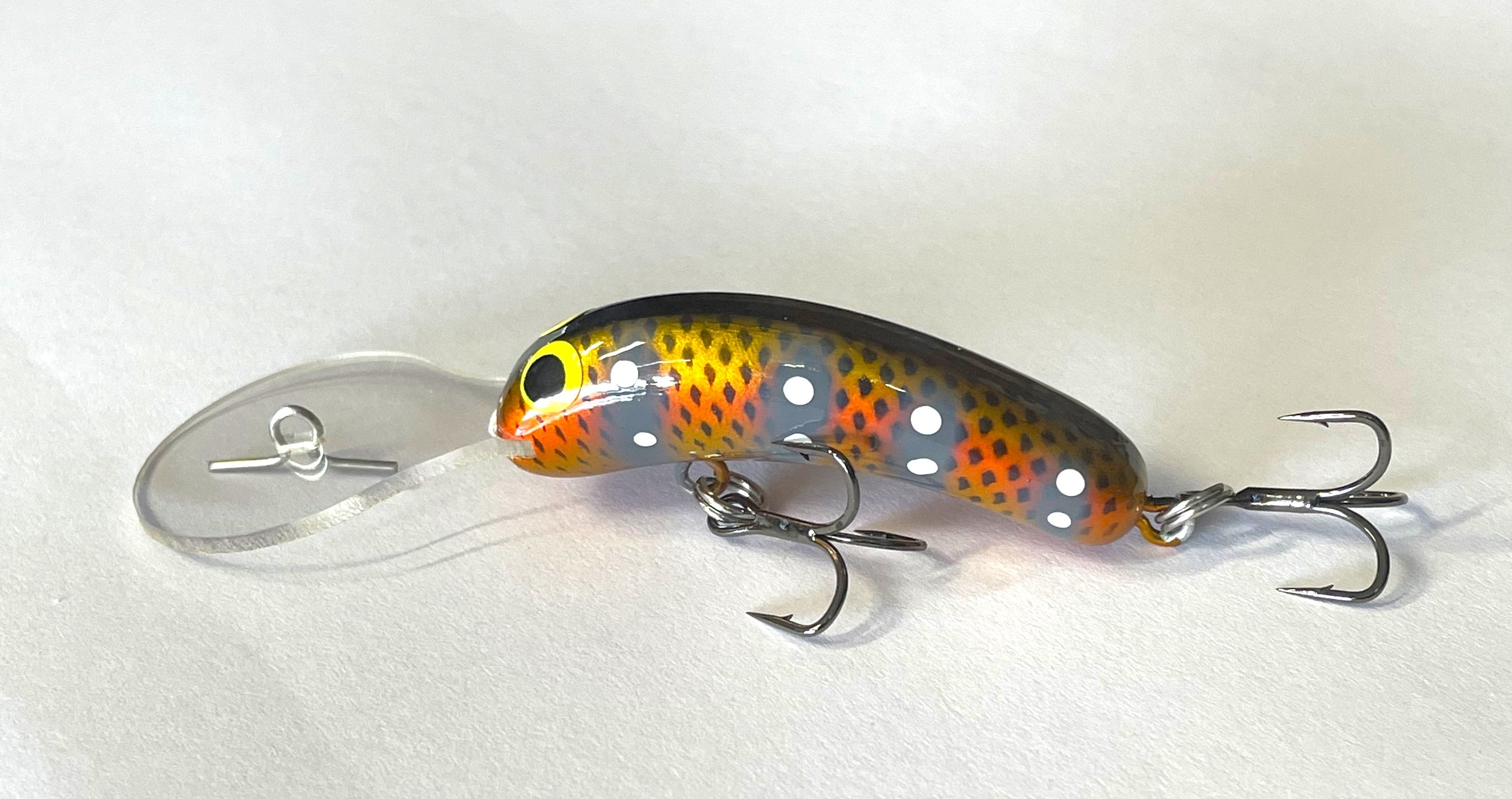 Australian Crafted Lures - Slim Invader 50mm 18ft (Spotted Dog)