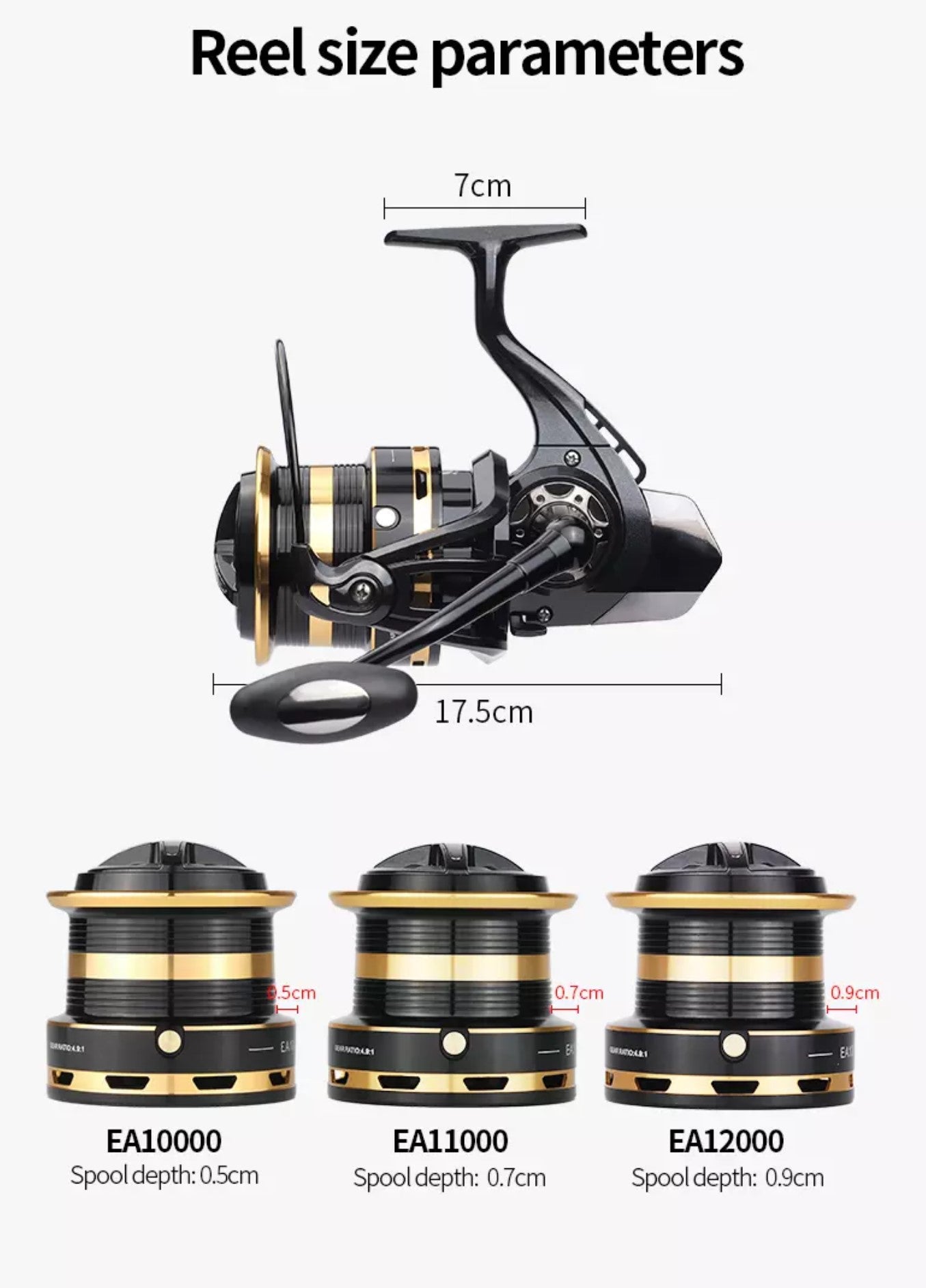EA10000 Surf Reel