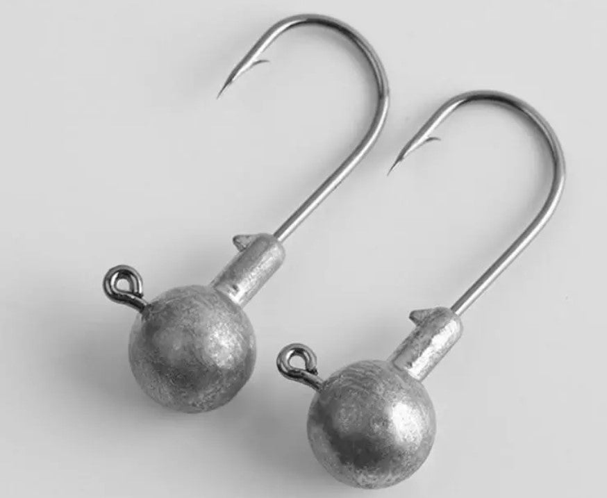 10g Lead Ball Jig Heads