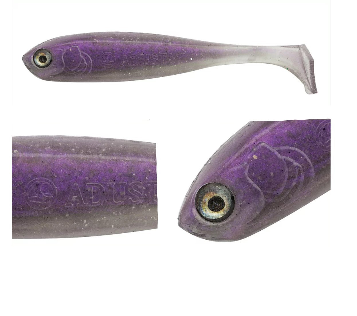 ADUSTA Penta Shad 3" - Wakasagi (6pk)