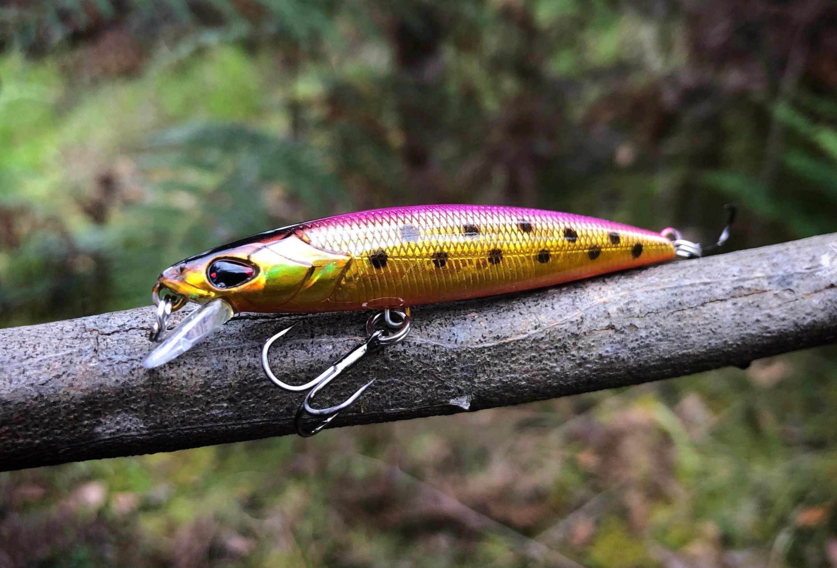 Liquid Gold 65mm Minnow - Purple Pacey