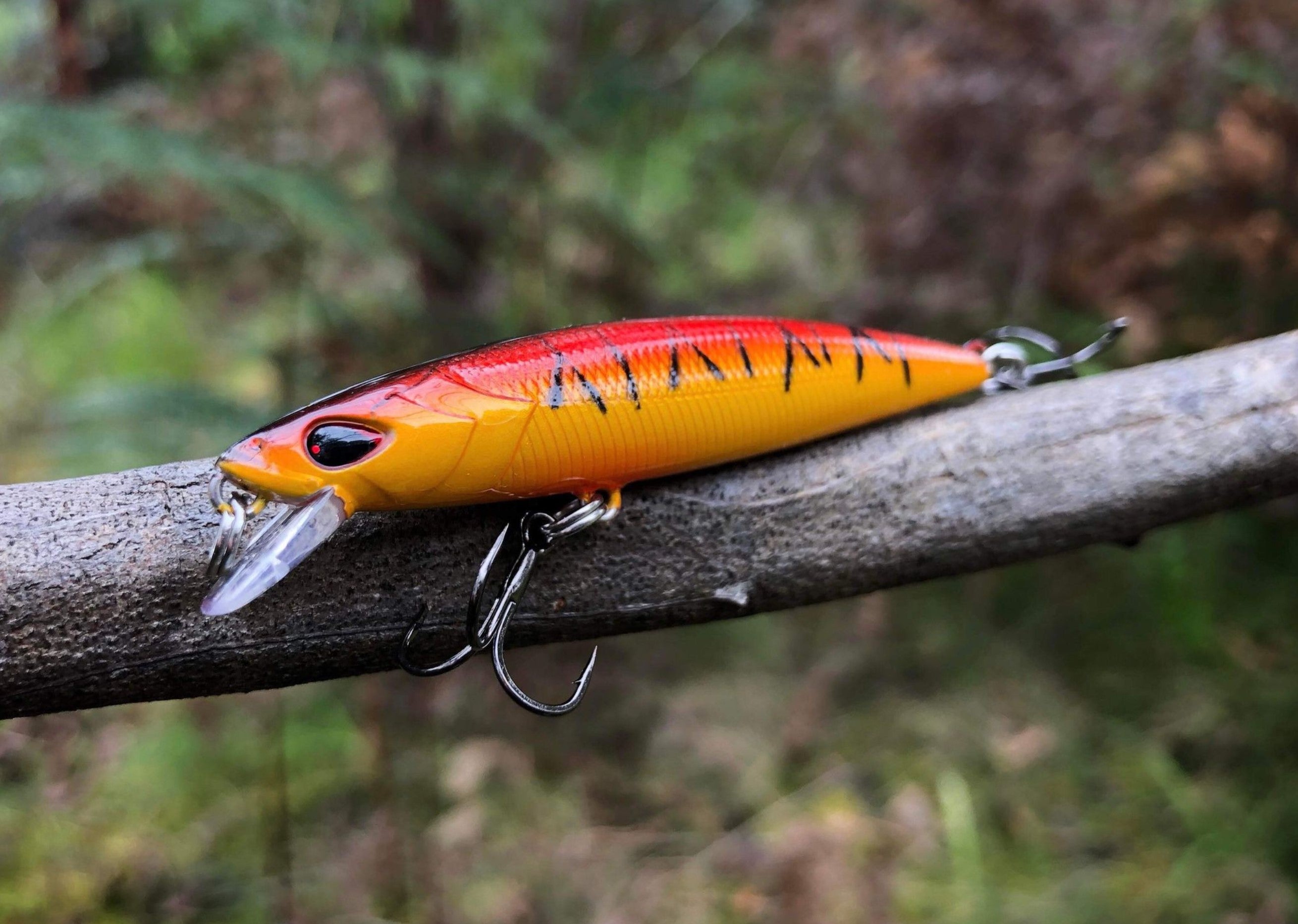 Liquid Gold 65mm Minnow - Golden Sunset