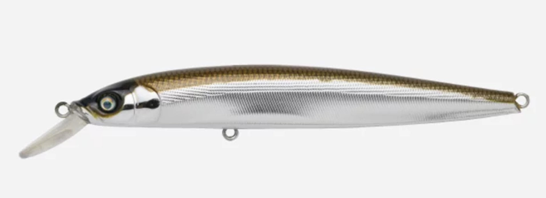ADUSTA RSJ-100A Suspending Jerk Bait - Silver Shad