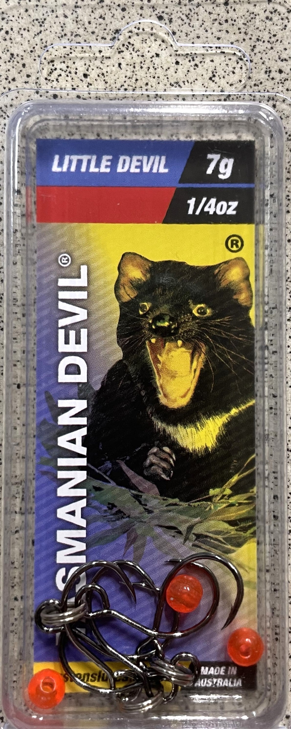 Tasmanian Devil Twin Single Hook Rig #4 (TS4)