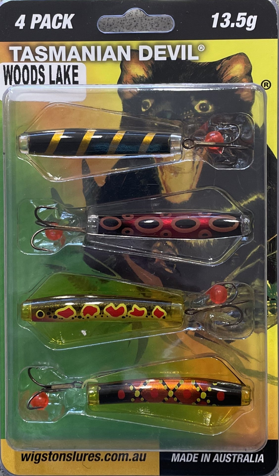 Tasmanian Devil 13.5g Woods Lake Pack - 4pk