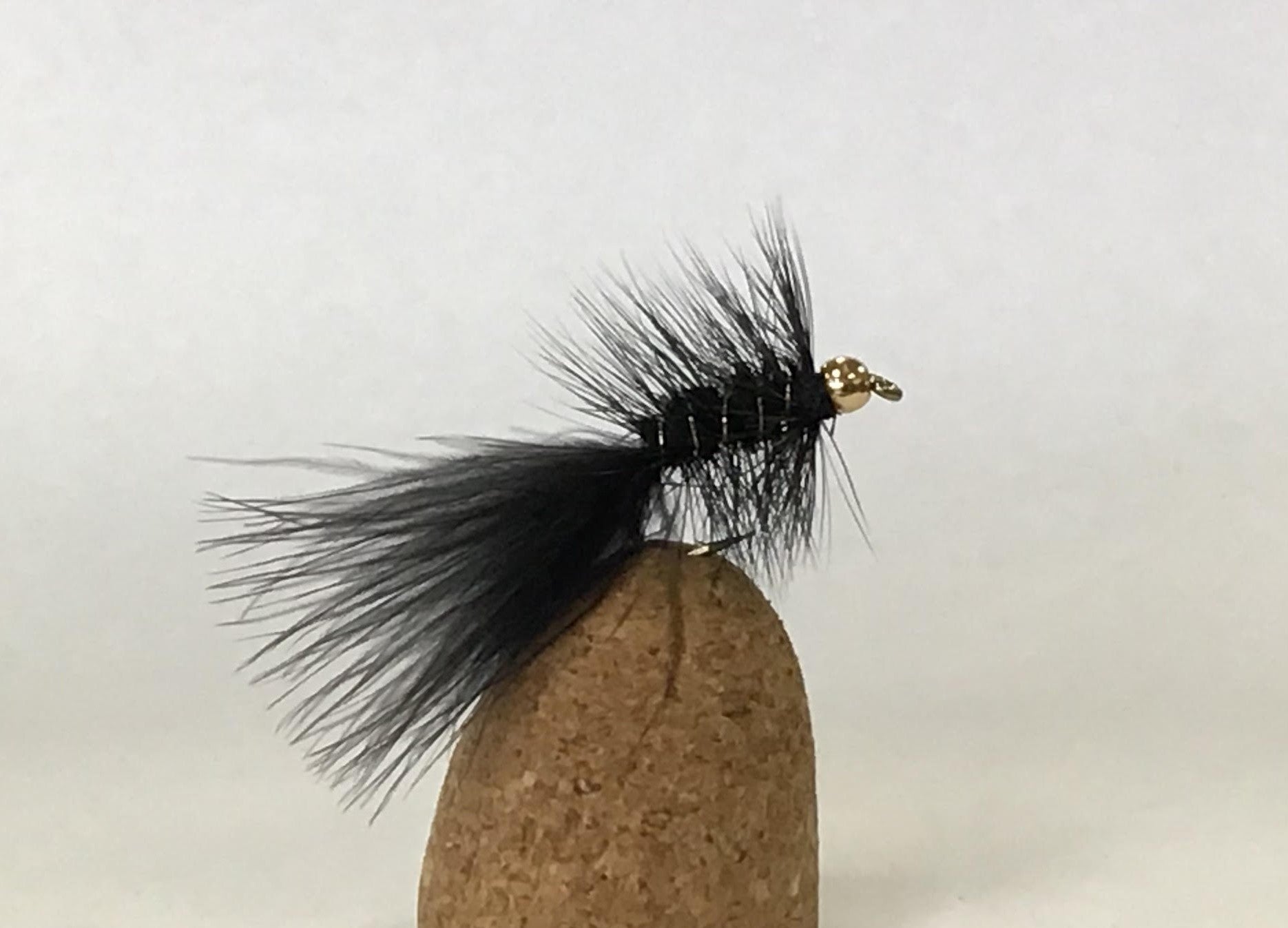 Beaded Wooly Bugger - Black